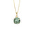 Nurja Gemstone Pendant - Green Round 2022-066