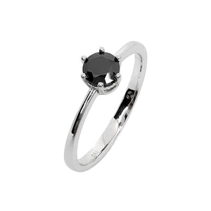 Uno Petra Empire Symbol 6-Prong Engagement Ring - 0.5CT 2022-114