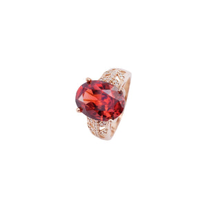 Lisett Gemstone Ring - Pink Oval 2022-153