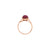 Angie Split Shank Solitaire Gemstone Ring SR847 2022-220