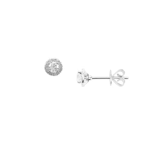 Lily Detachable Halo Diamond Ear Studs 2022-243