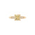 Ciarney Bezel Three Stone Ring - Diamond Yellow Cushion 2022-250