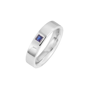 Irwo Gemstone Men's Ring - Blue Princess 2023-015