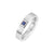 Irwo Gemstone Men's Ring - Blue Princess 2023-015