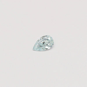 Light Blue Diamond Pear 0.41CT GIA M594