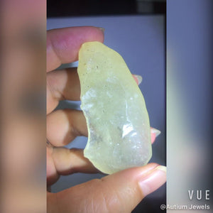 22 GLISCH LIBYAN DESERT GLASS GOLD TEKTITE G598