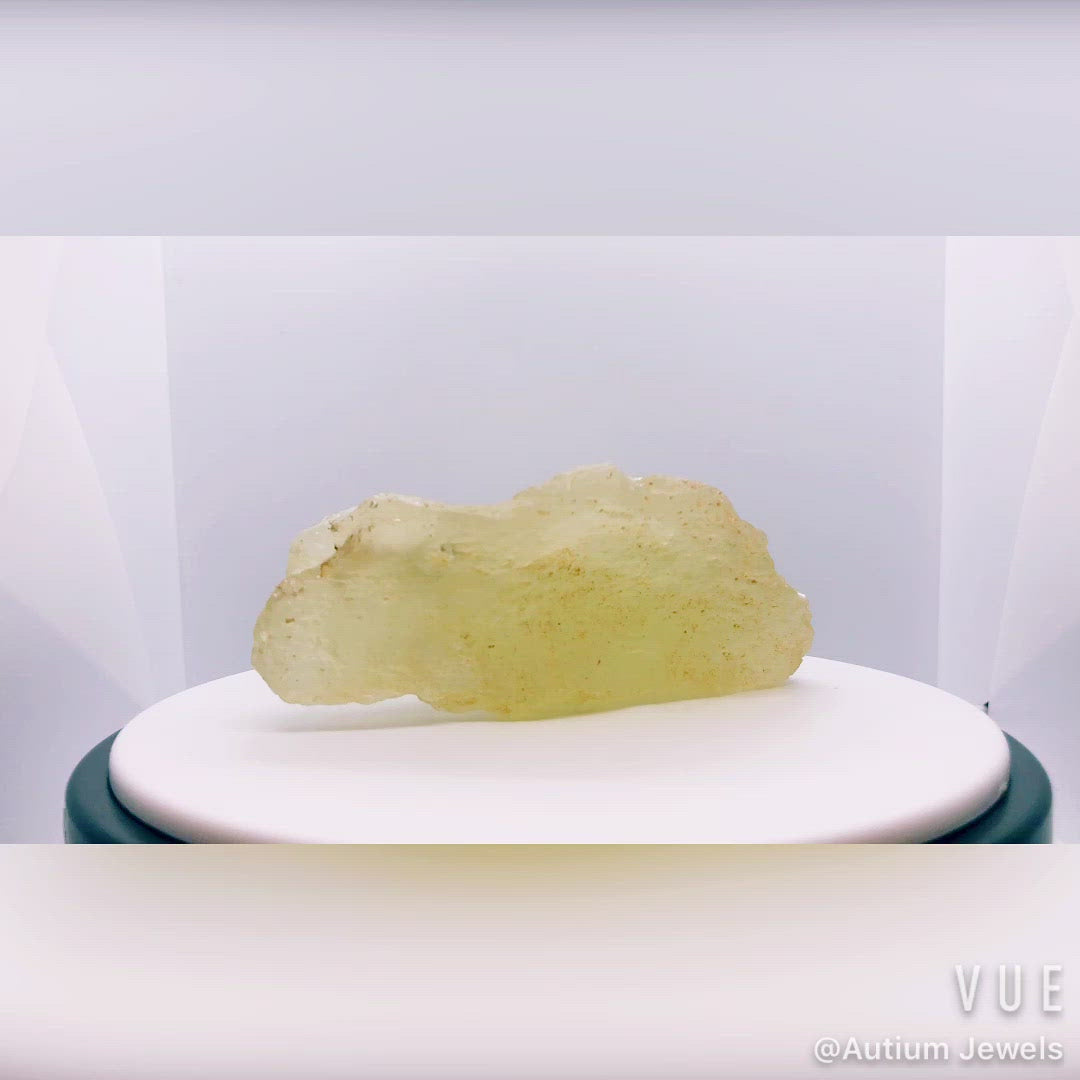 1 TRIOASIS LIBYAN DESERT GLASS GOLD TEKTITE G577