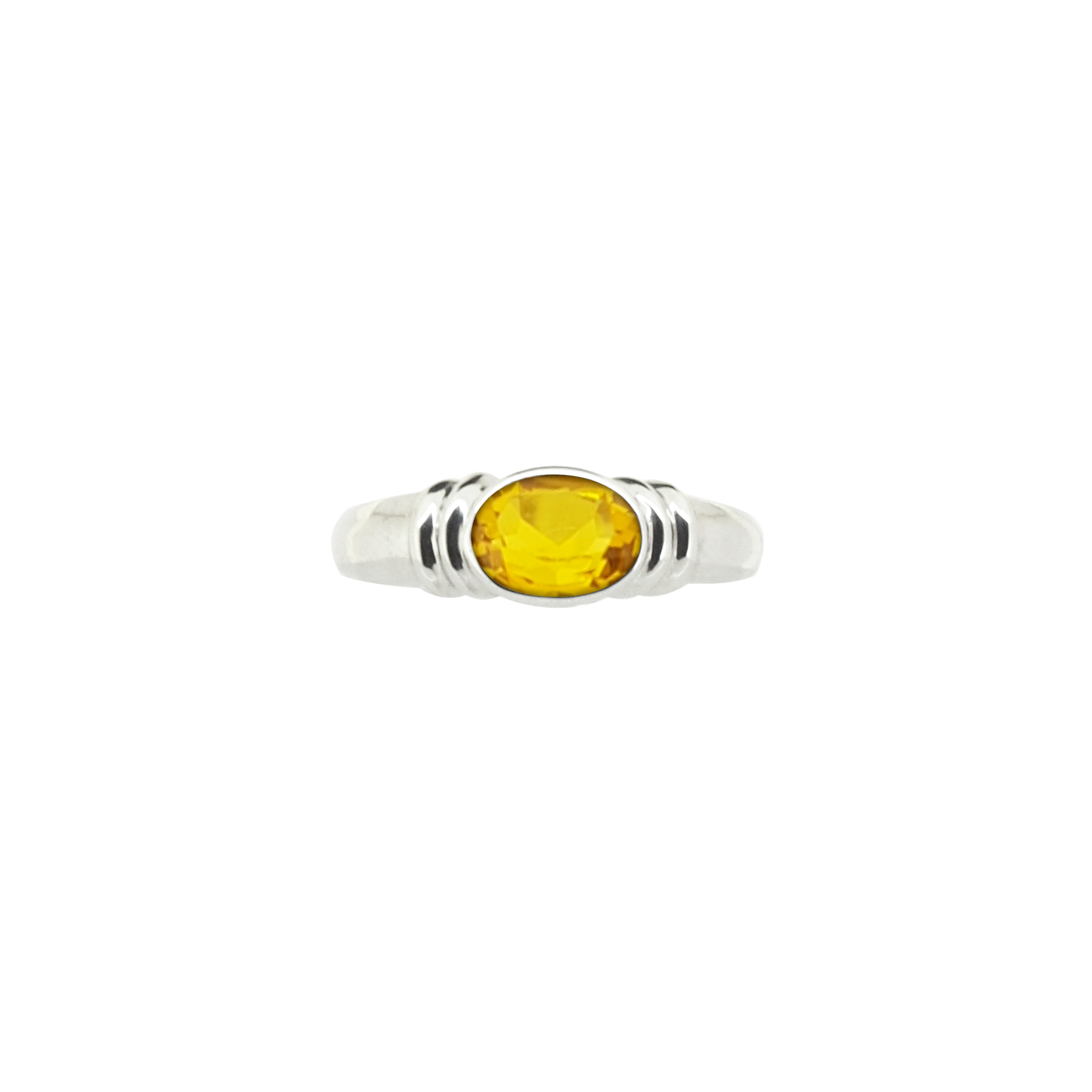 Focus Gemstone Ring- 2CT Citrine AG-G008-10