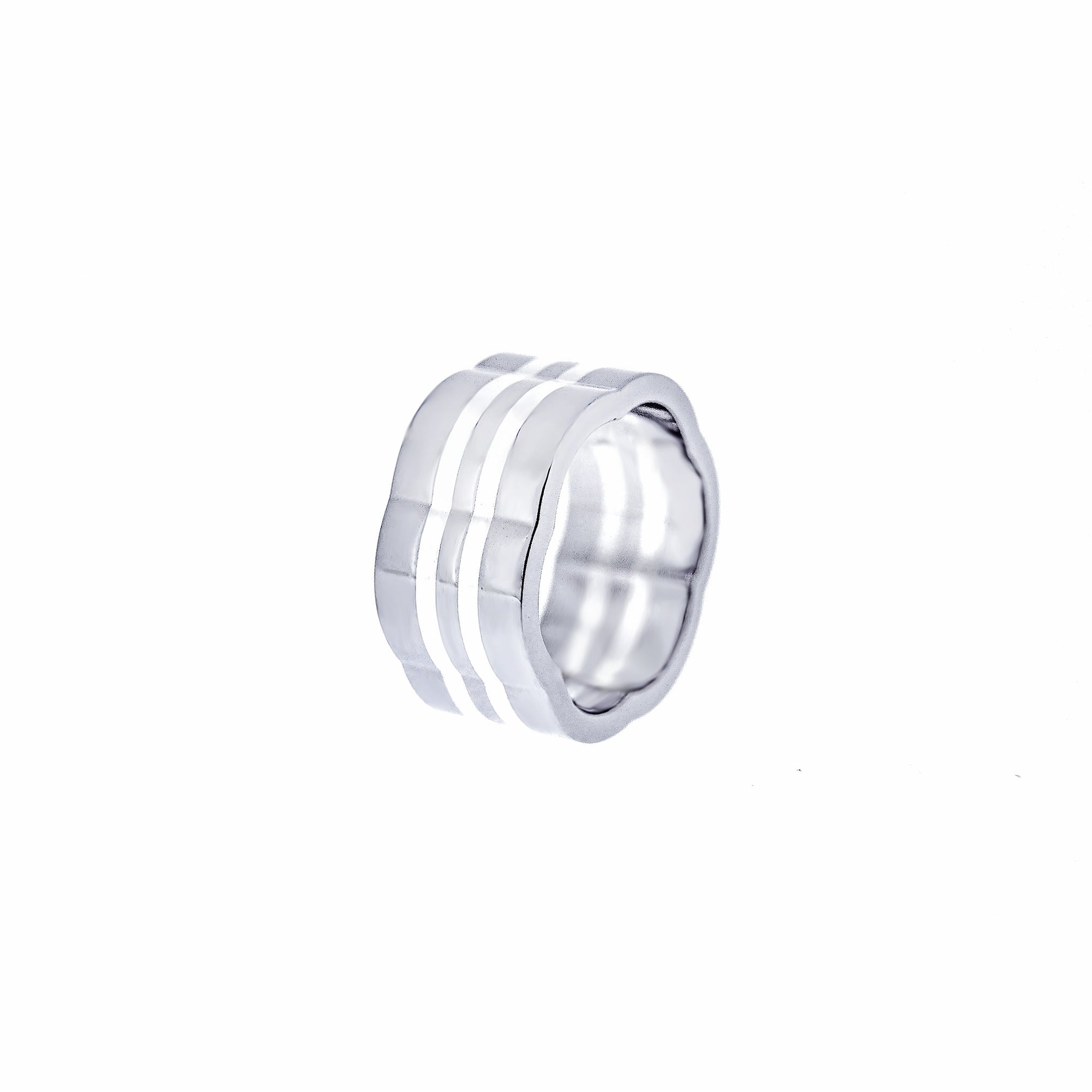 Calder-IV Flower Fusion Ring AG301