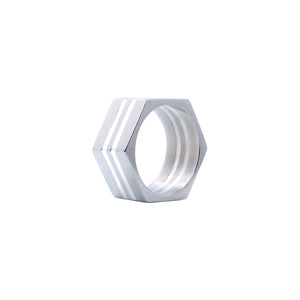 Escherrura Hexagonal Fusion Ring AG302