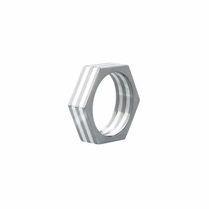 Escher Hexagonal Fusion Ring AG304