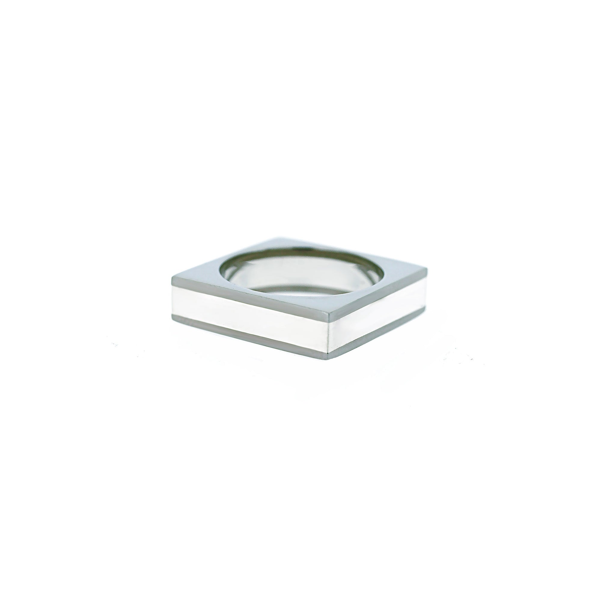 Albernika Square Fusion Ring AG307