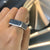 Albernese Square Fusion Ring AG310