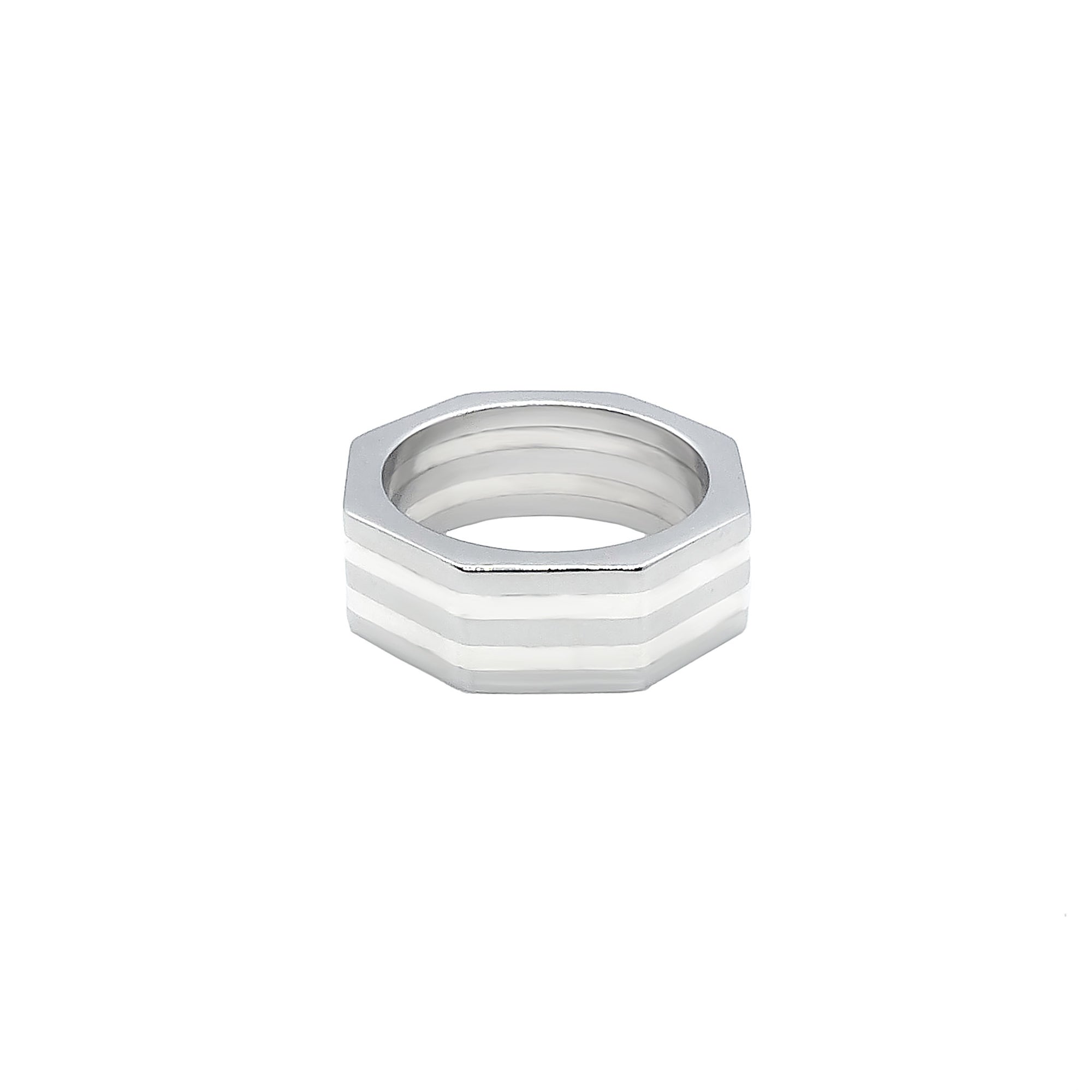 Escher Octagonal Fusion Ring AG411