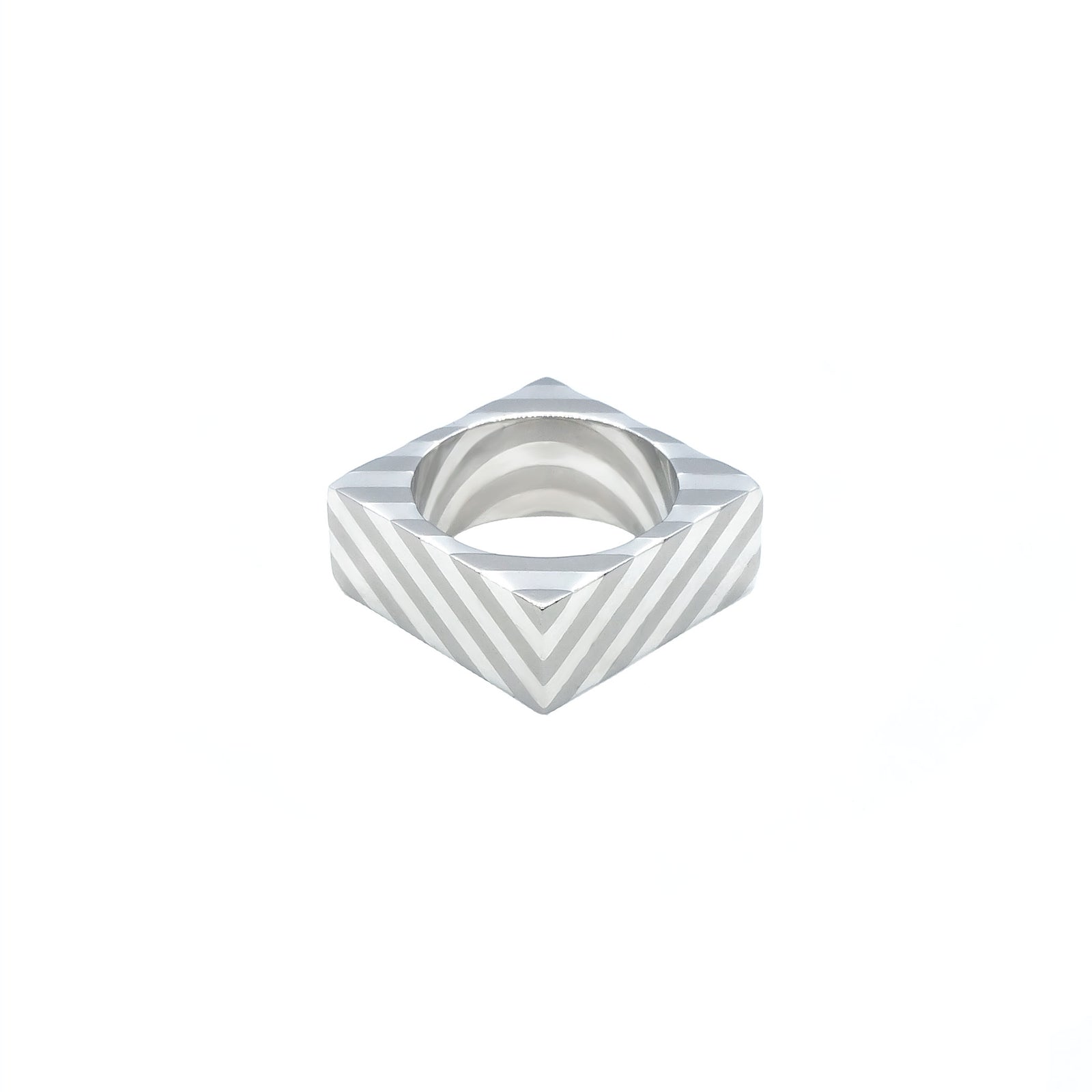 Alberazzle Square Fusion Ring AG417