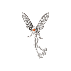 Angel Pendant - Orange Sapphire AG495