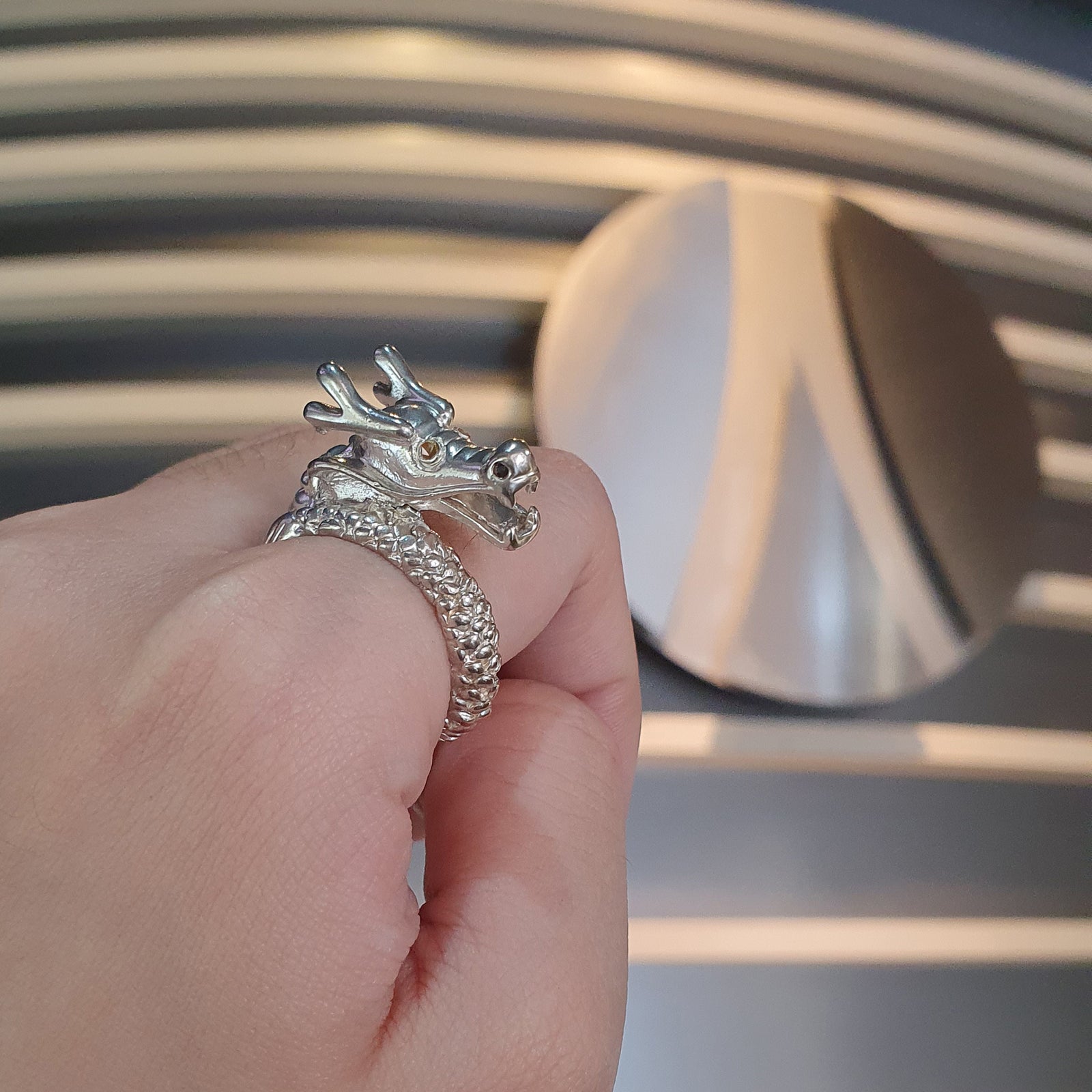 Full Dragon Wrap Around Finger Ring JAS DRAGON RING 2019-136