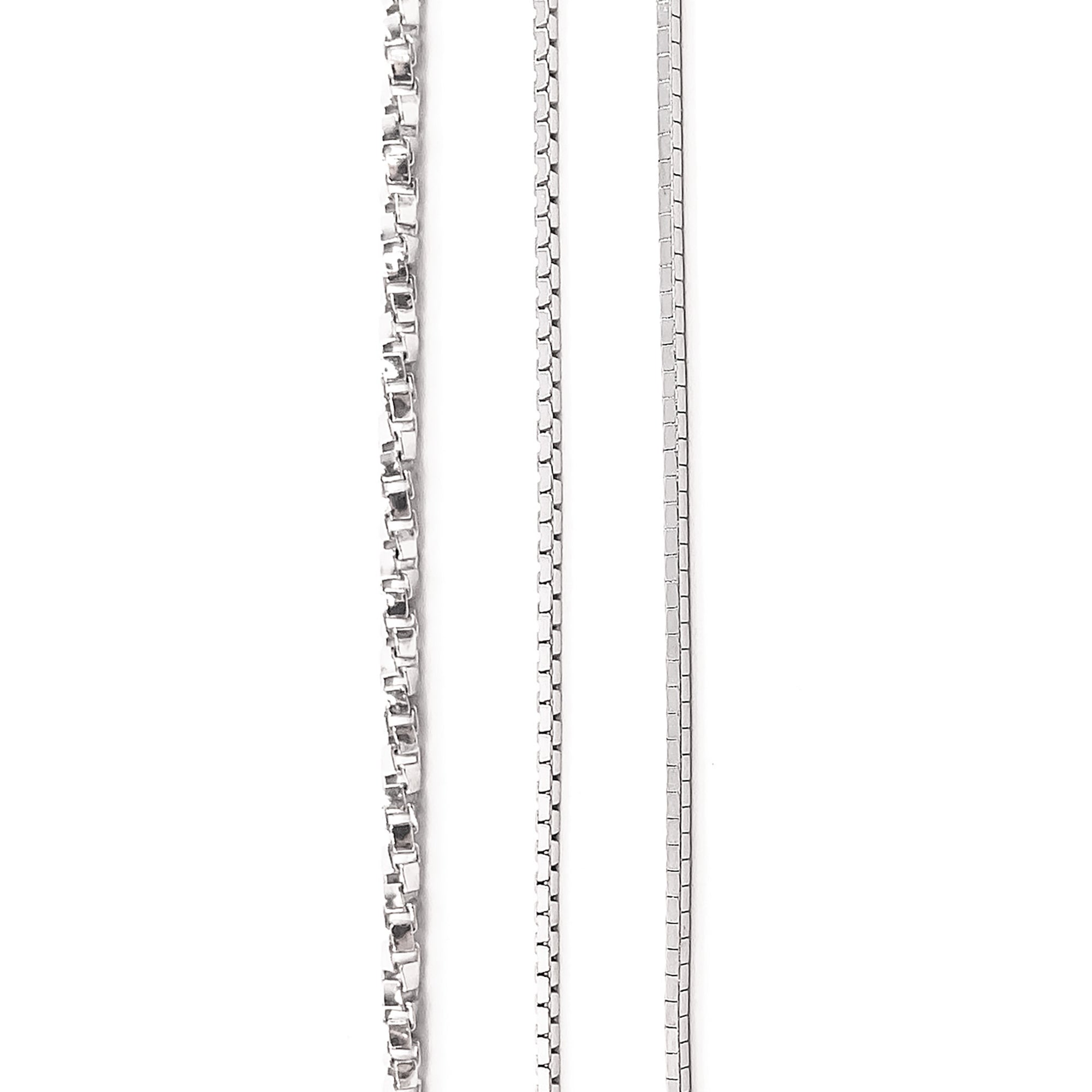 925 STERLING SILVER CHAINS - BOX CHAINS AG608 AG609 AG610