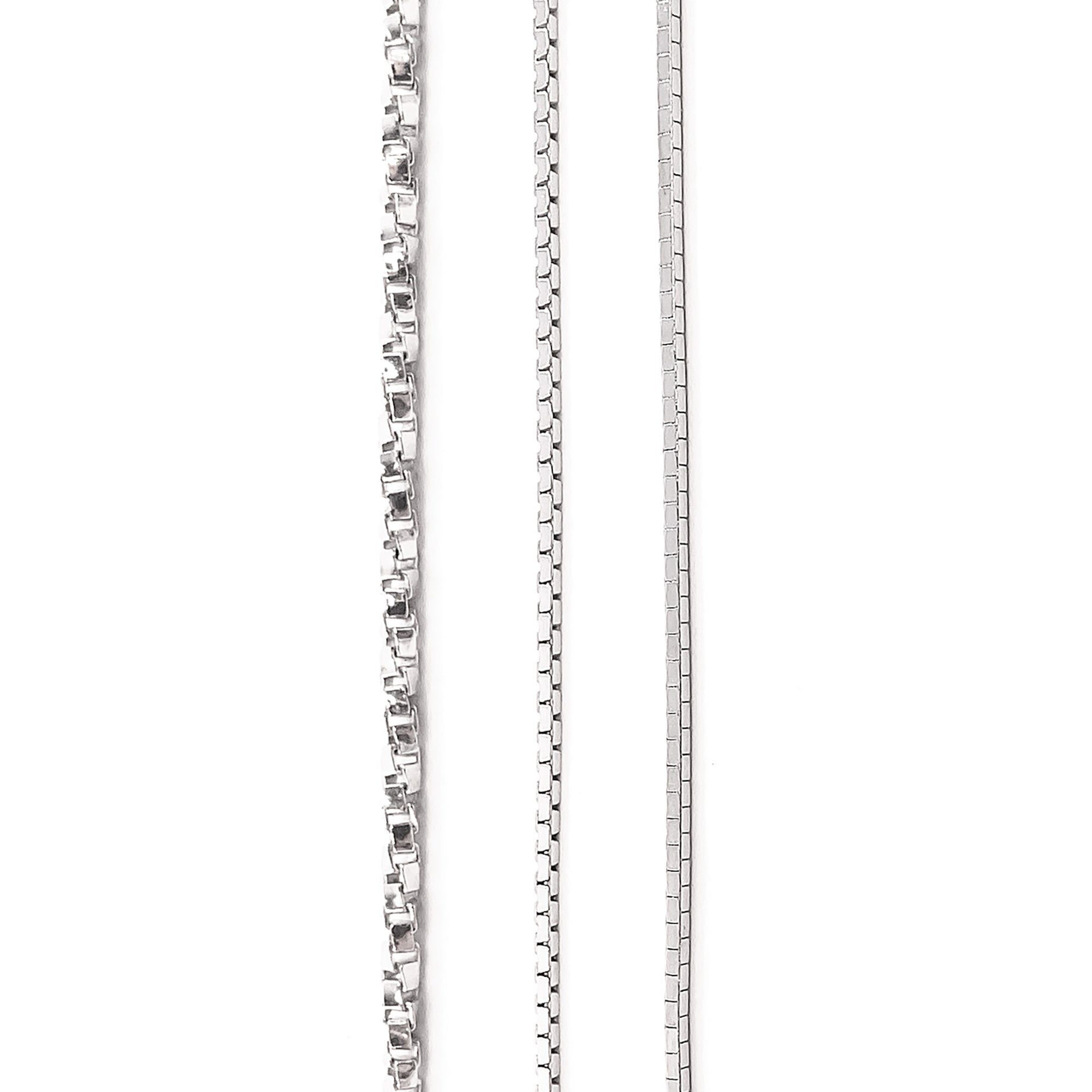 925 STERLING SILVER CHAINS - BOX CHAINS AG608 AG609 AG610