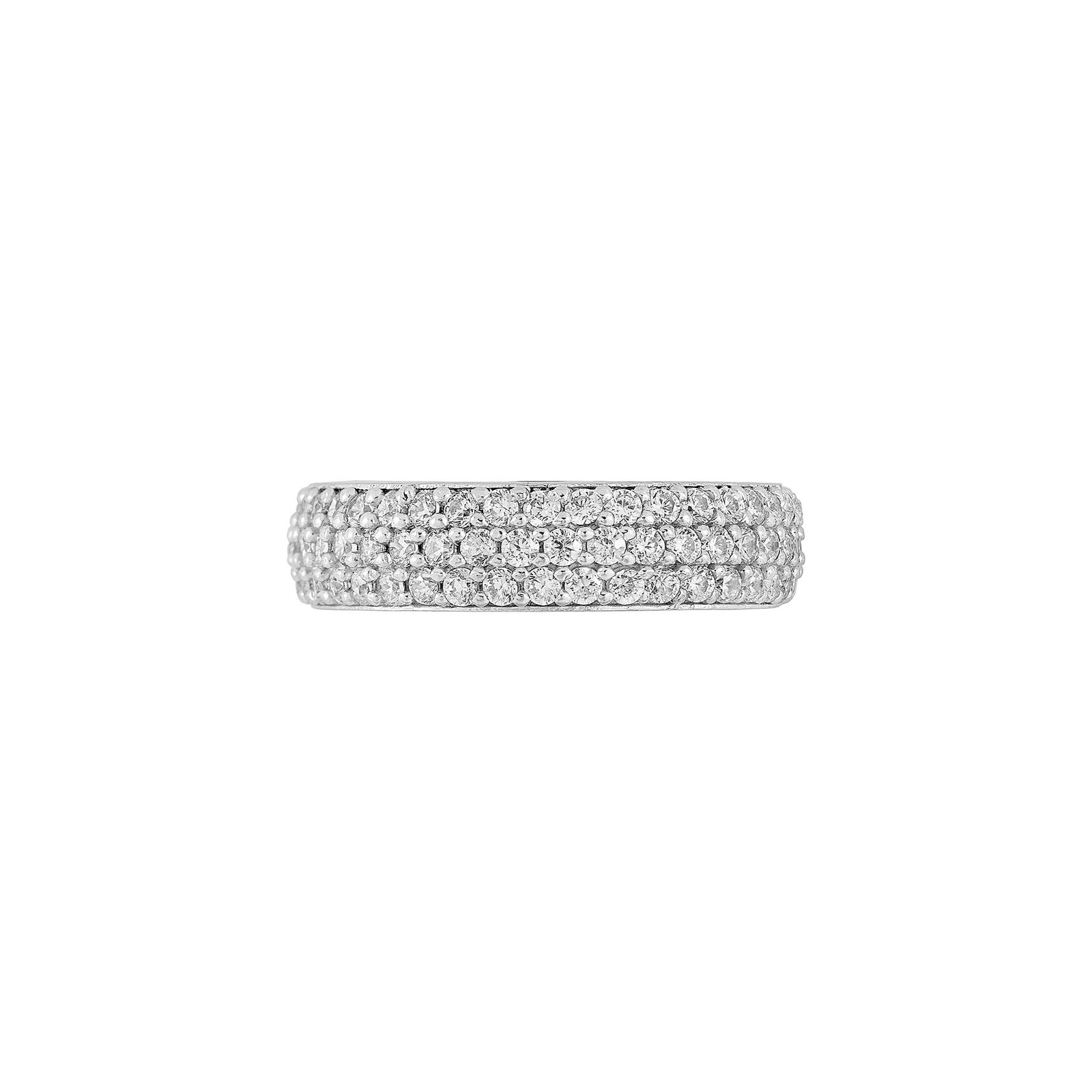 Eteri Triple Rows Full Eternity Band AG795