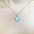 Armas Cluster Pendant - Blue Princess W128