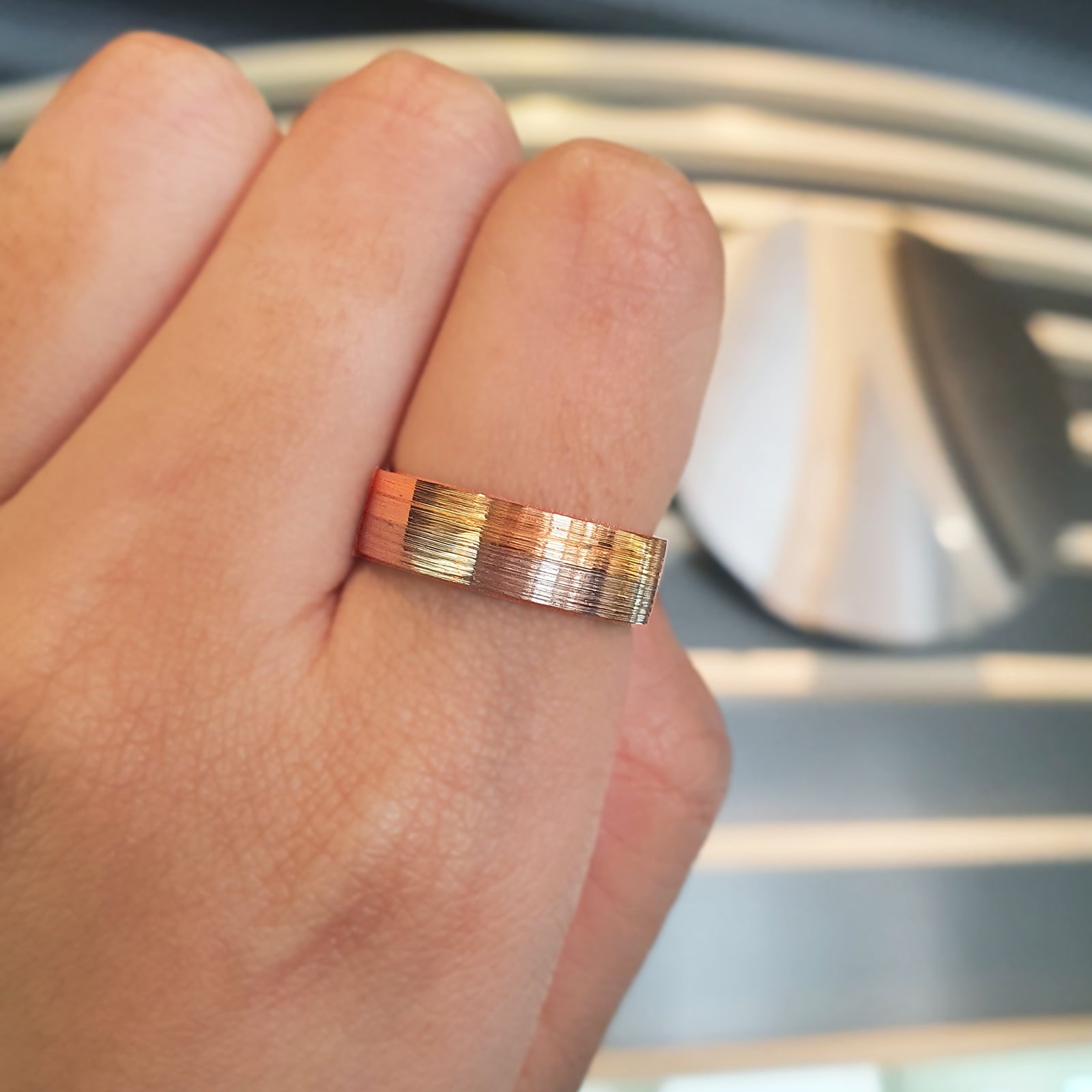 RJ Gold Fusion Gold Ring AU037