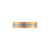 GG Trize Stone Finish Rose Wide Fusion Gold Ring AU048