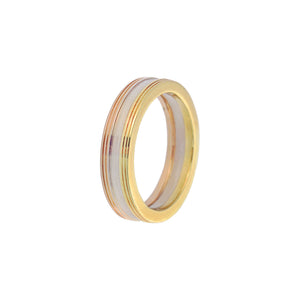 Detrize Tricolours Fusion Gold Ring AU053