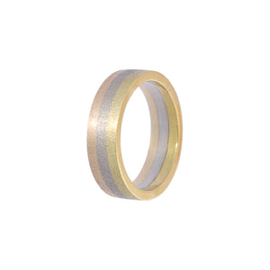 GG Trize Tricolours Fusion Gold Ring AU055