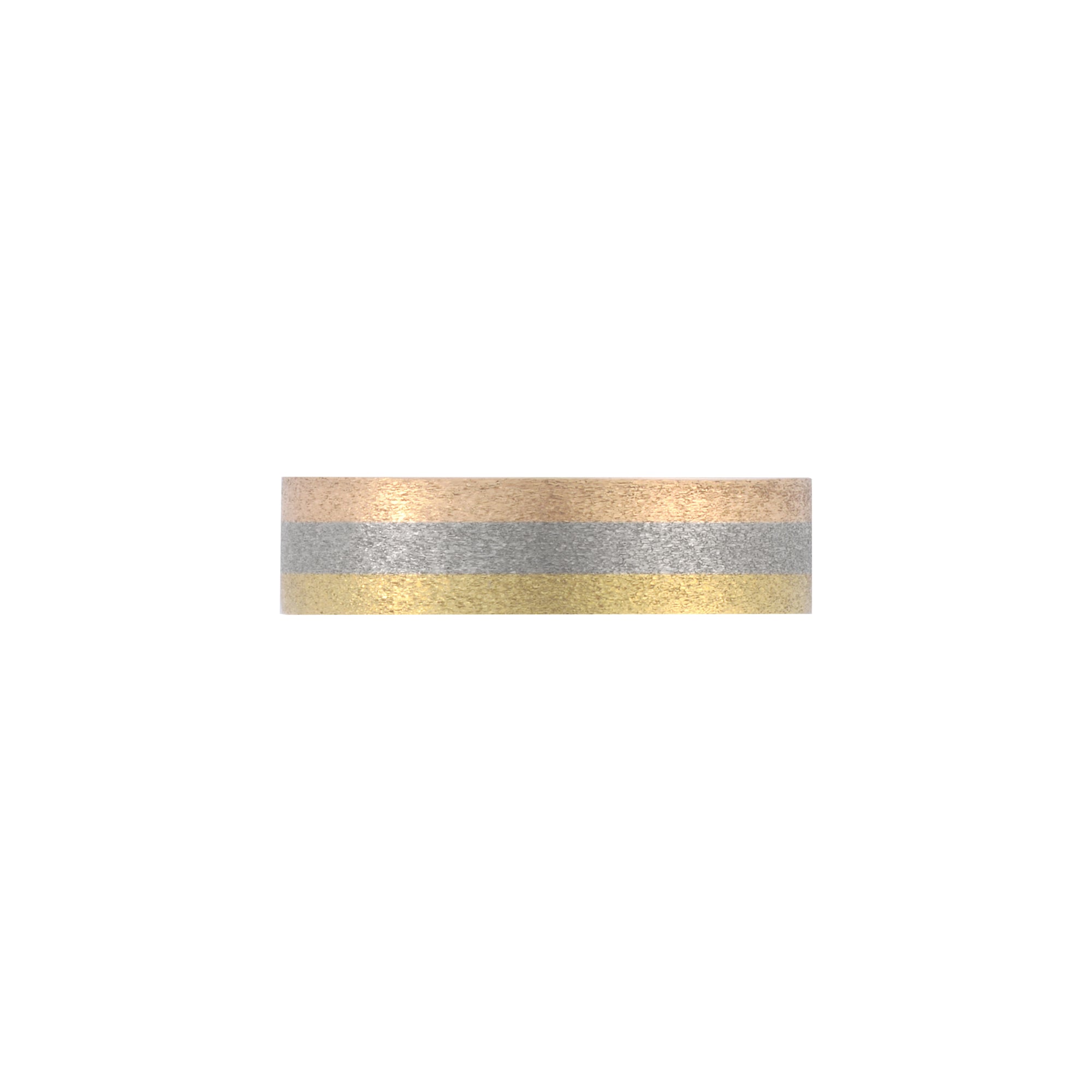 GG Trize Tricolours Fusion Gold Ring AU055