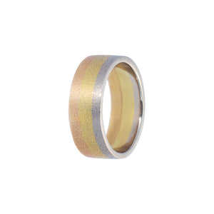 GG Trize Tricolours Fusion Gold Ring AU056