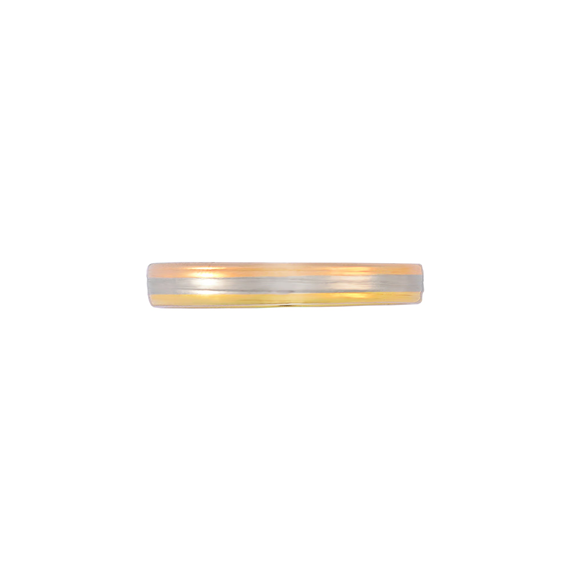 GG Trize Tricolours Fusion Gold Ring AU058