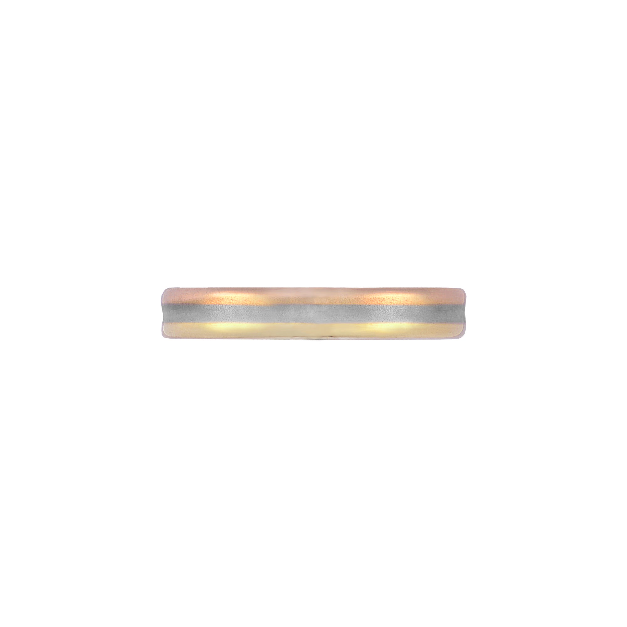 GG Trize Tricolours Fusion Gold Ring AU059
