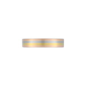 GG Quartrize - Rose Thin Fusion Gold Ring AU060