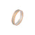 GG Quartrize - Rose Thin Fusion Gold Ring AU060