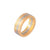 GG Quartrize - Rose Wide Fusion Gold Ring AU066