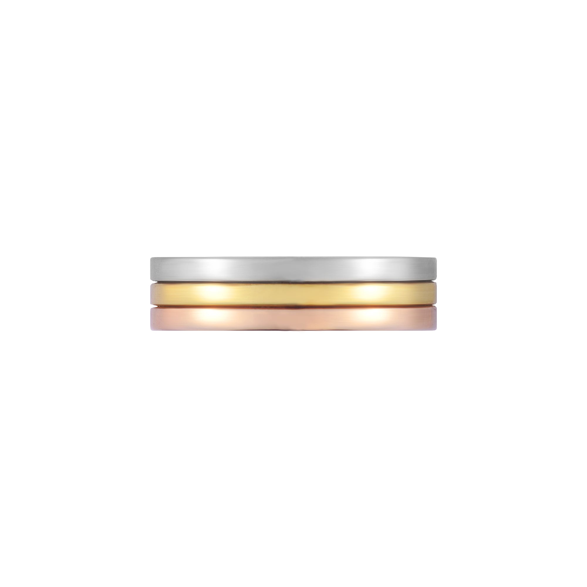 GG Mire Tricolours Fusion Gold Ring AU071