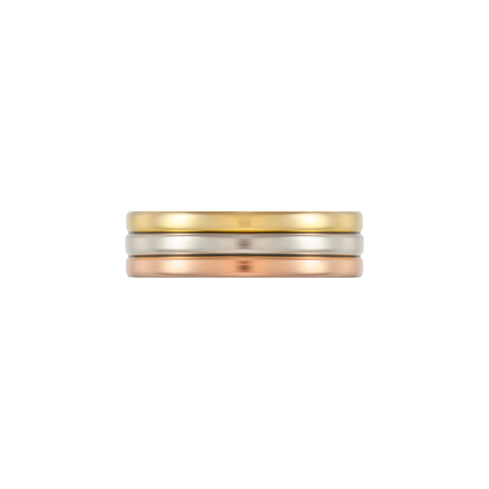 GG Orbium Tricolours Fusion Gold Ring AU070 AU072