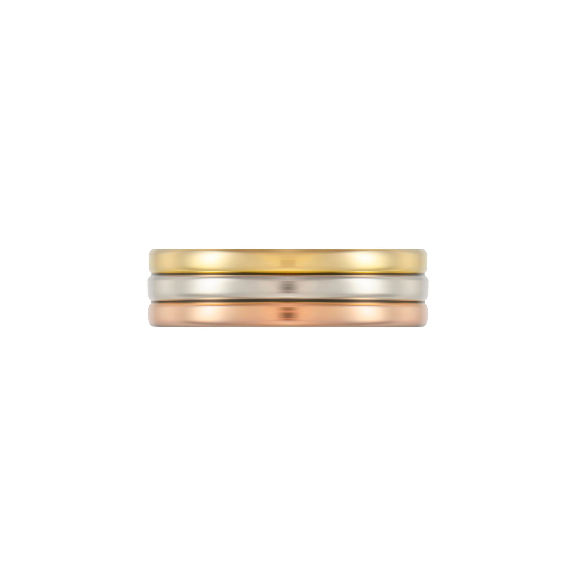 GG Orbium Tricolours Fusion Gold Ring AU070 AU072