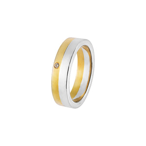 RJ Steel Fusion Gold Ring AU132