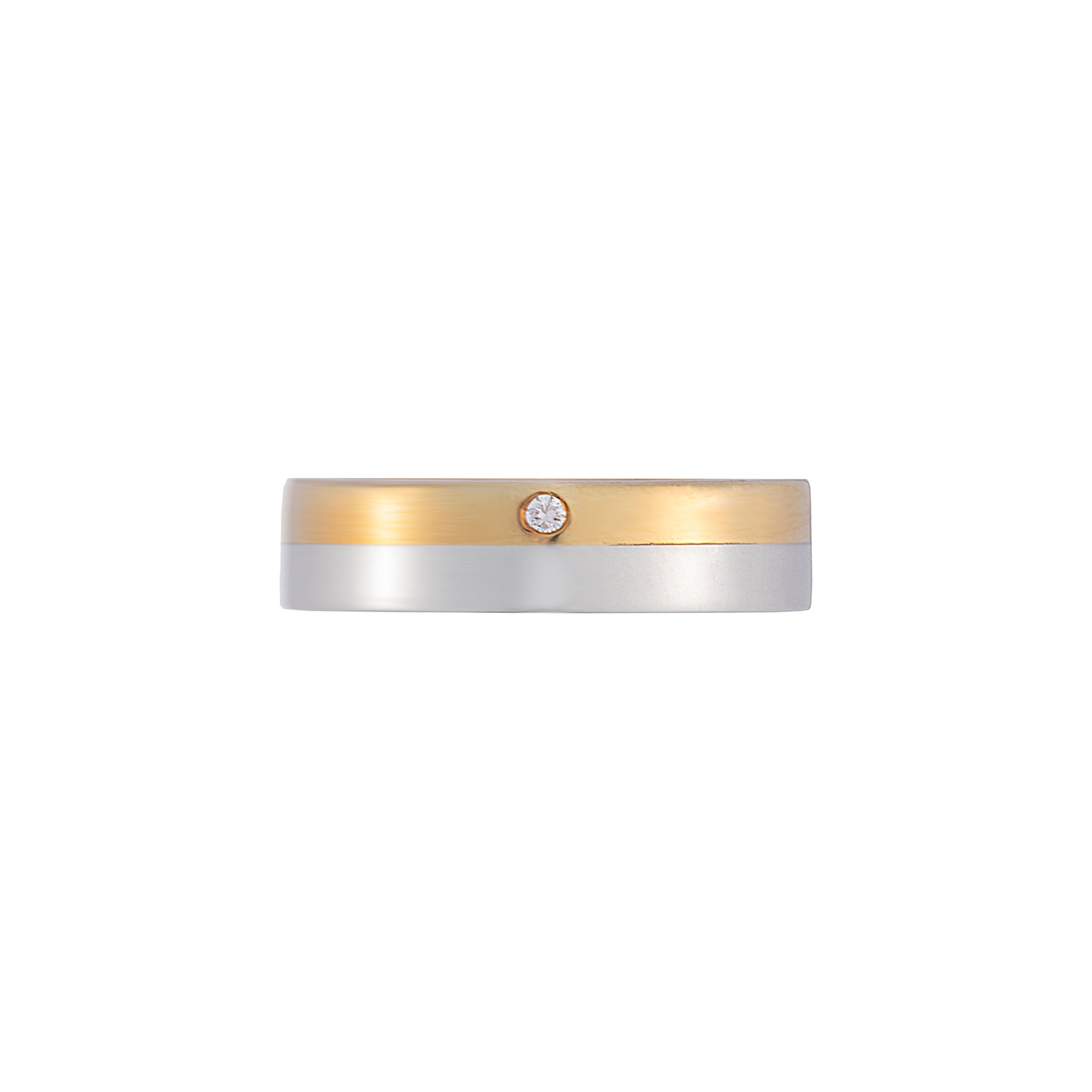 RJ Steel Fusion Gold Ring AU132
