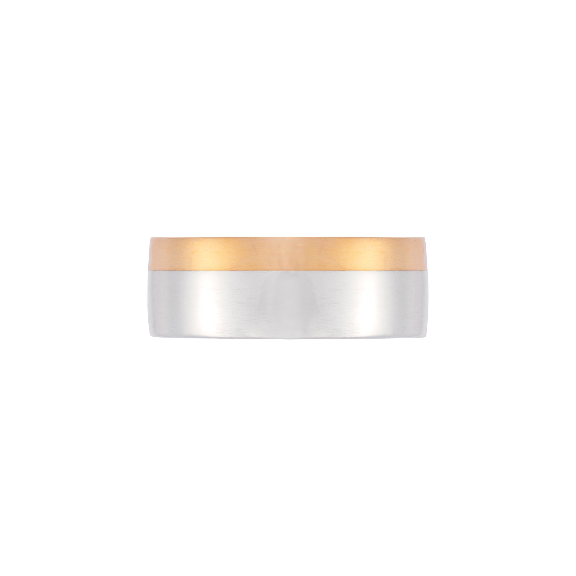 Tatlin Steel Fusion Gold Ring AU134 AU091