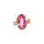 Meria Pink Tourmaline Marquise Halo Ring AU367-14 W202