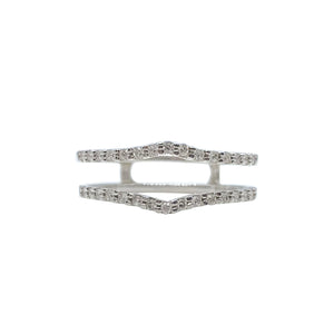 V - EXO Diamonds Outer Band For Puzzle Ring AU390