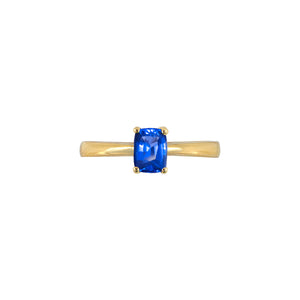 Petra Blue Sapphire Solitaire Ring AU404