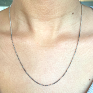 Pearl Rolo Chains 14k Gold 1.5MM W232