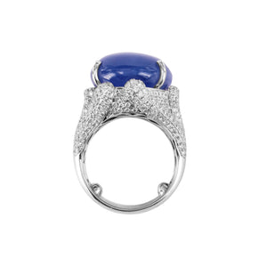 Andromeda Star Sapphire Ring - AU427