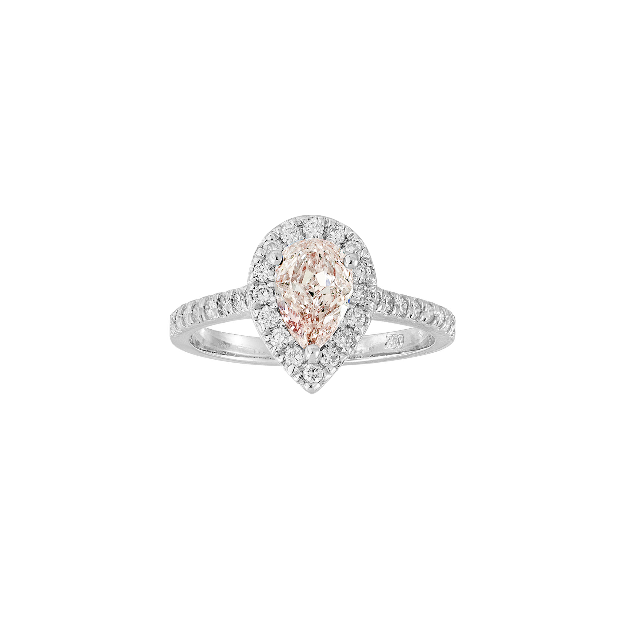 Real pink 2025 diamond engagement rings