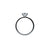 Benzo Uno Solitaire Engagement Ring - White Round 2021-005