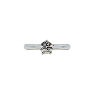 Benzo Uno Solitaire Engagement Ring - White Round 2021-005